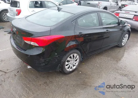 2012 Hyundai Elantra Gls from USA, damaged, VIN 5NPDH4AE3CH147433